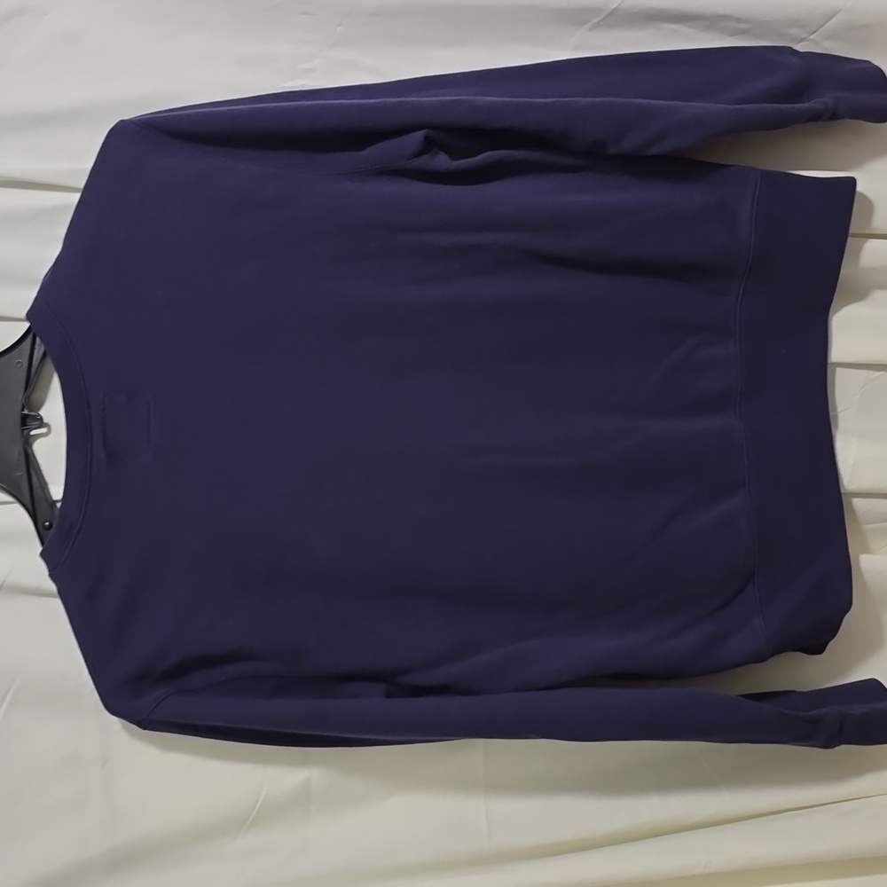 Seattle Seahawks Mens Navy Sweatshirt w/ Team Logo. Large - Picture 4 of 7